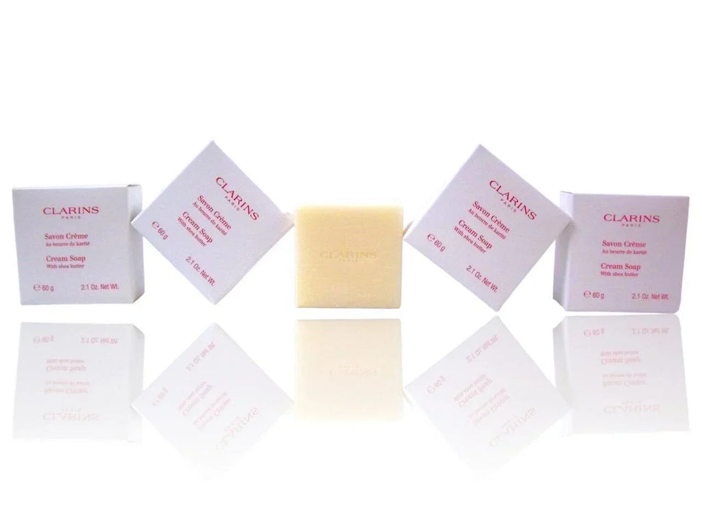 Clarins Eau Dynamisante Cream Soap Bar w/ Shea Butter Travel