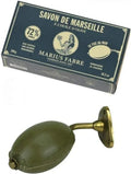Marius Fabre Olive Oil Soap on Rotary Holder for Wall-Mounted Marseille soap...