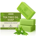 Loravey Tea Tree Soap, Purifying Body Soap Bar with Tea Tree Oil & Coconut